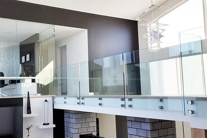 Tempered Glass Railing Standoffs
